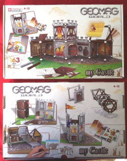 Geomag My Castle – Large Set – 163 Pieces