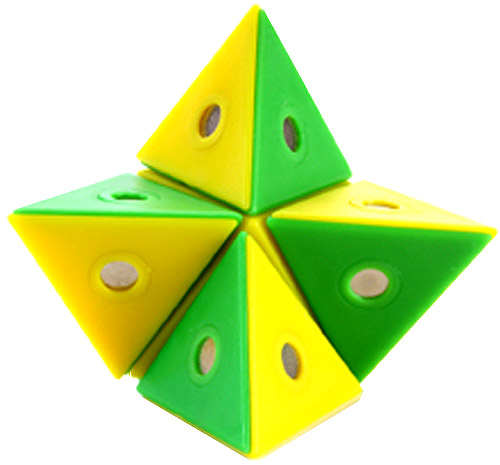Magneblocks Building Tetrahedron Blocks