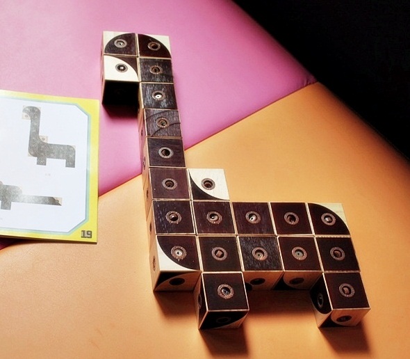 Educational Wooden Magnetic Cubes