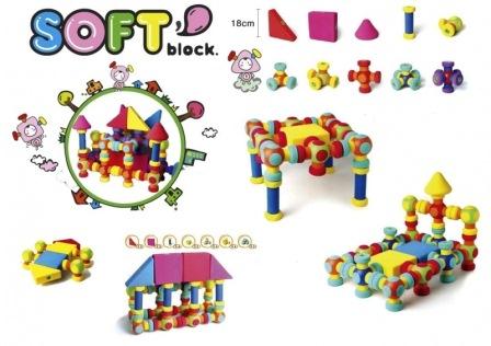 EDTOY Soft Block - Korean Magnetic Construction Set