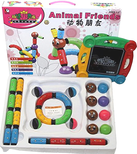 Kebotoy - Animal Friends - Magnetic Building Set For Toddlers