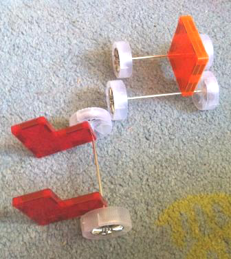 Magnetic Stick N Stack - Wheels Mounting