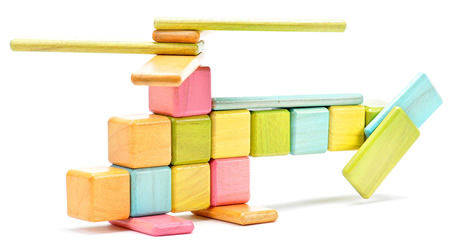 Tegu's Blocks In Pastel Colors