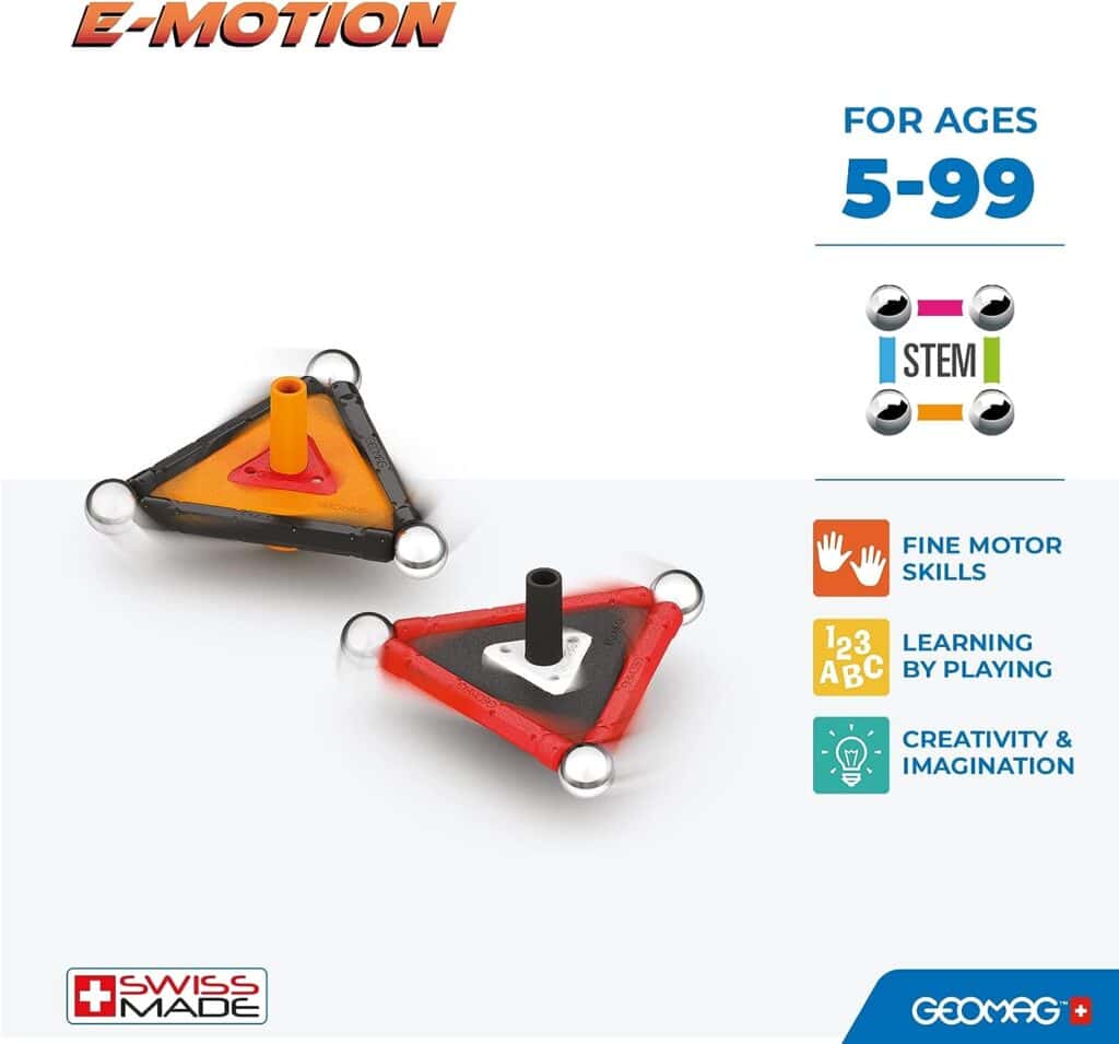GEOMAG E-Motion Axis Pieces