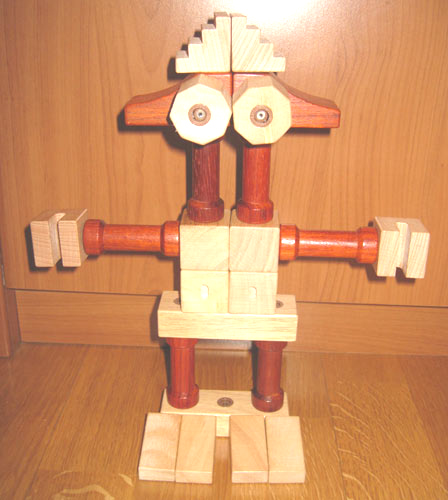 EDTOY Wooden Robot