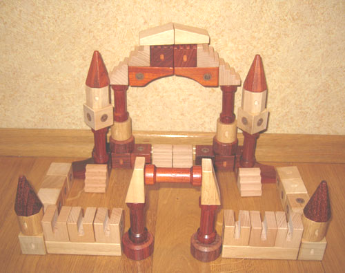 EDTOY Wooden Castle