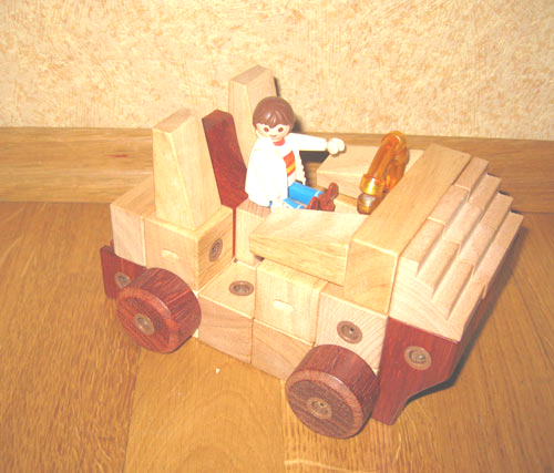 EDTOY Wooden Car