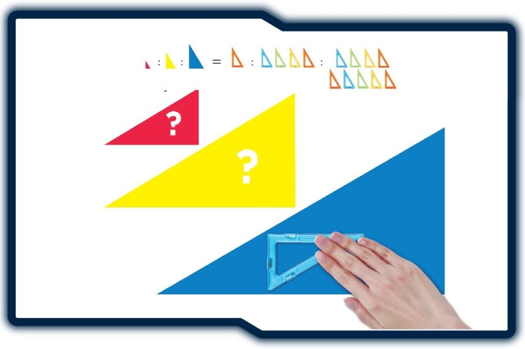 Magformers Pythagoras Set - Triangles Game