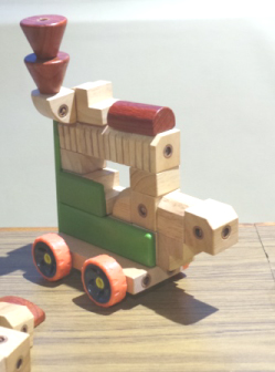 Edtoy + Tegu - Vehicle With A Pipe