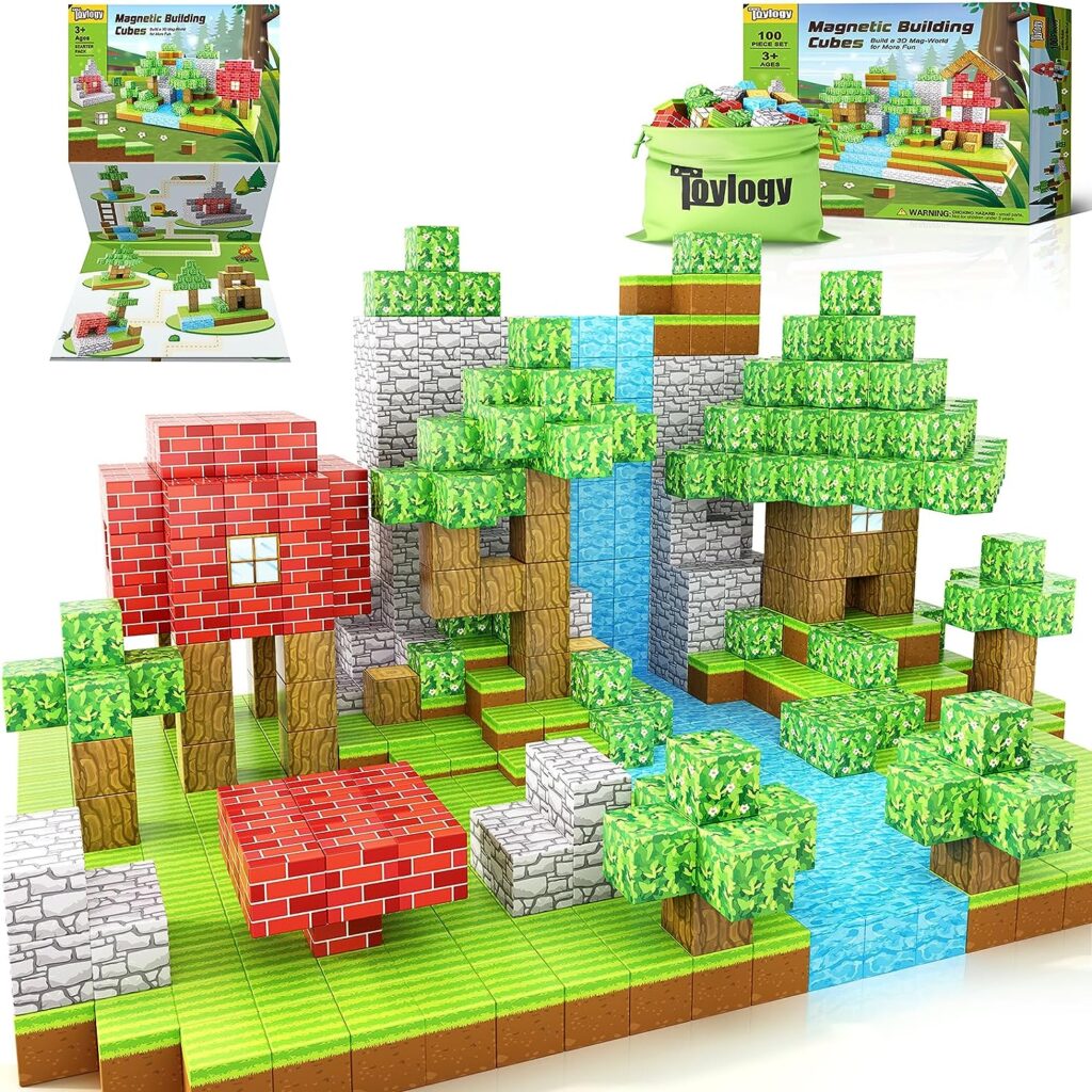 Toylogy Mine Magnet World Set