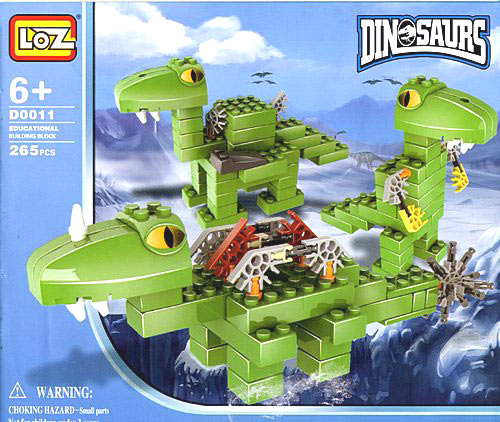 LOZ DINOSAUR BUILDING SET LOZ0011