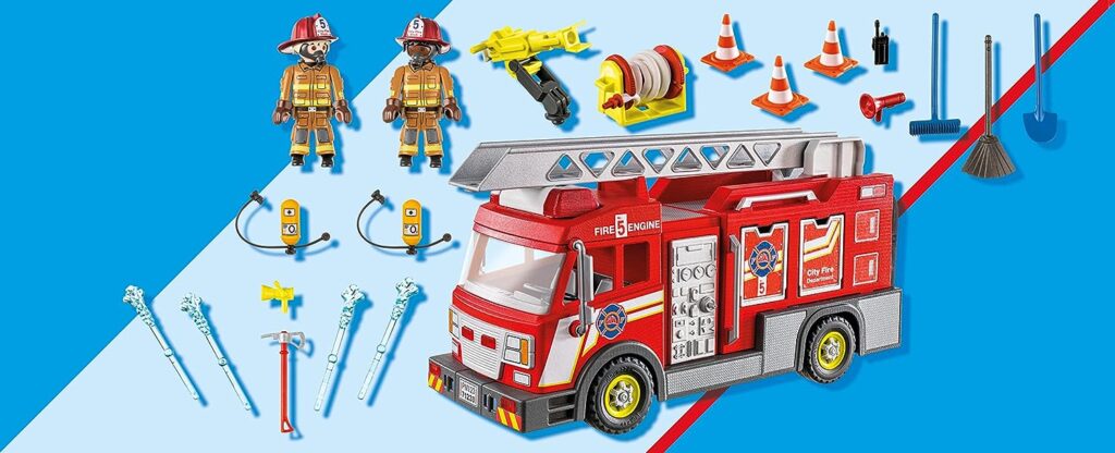 Playmobil Fire Truck - Contents