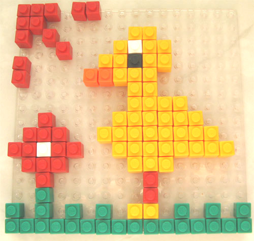 K'NEX Mosaic Duckling