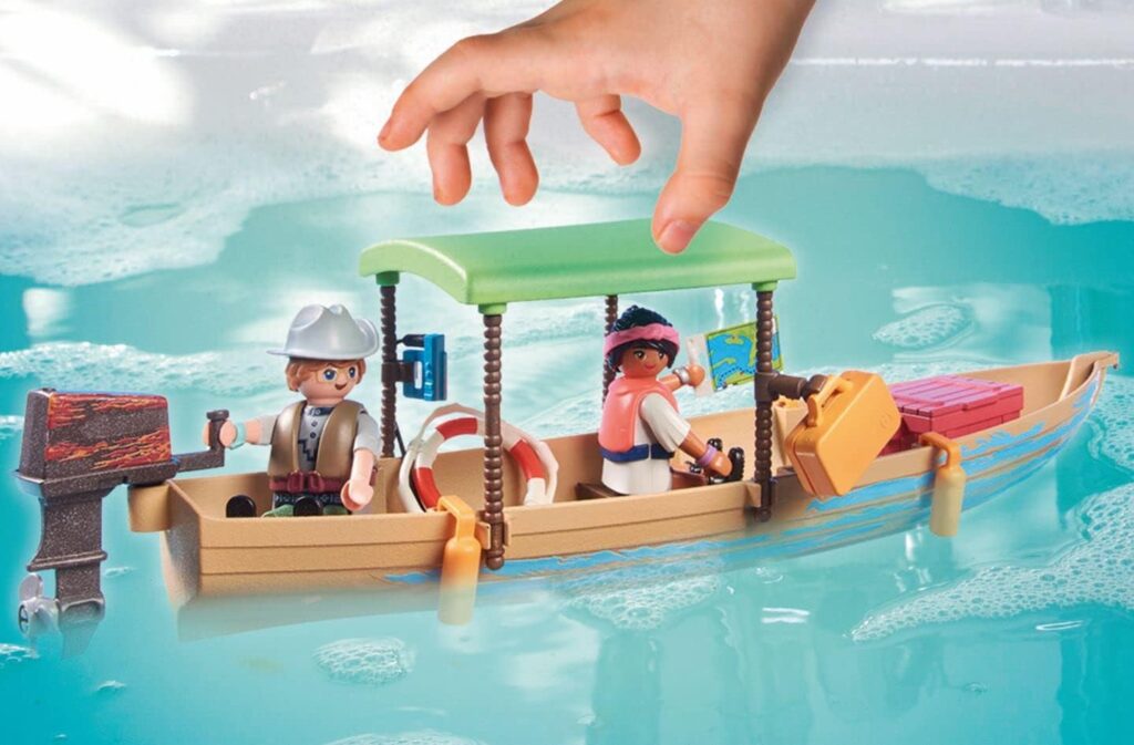 Playmobil Wiltopia Boat Trip to The Manatees - Floating Boat