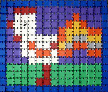 Clics Mosaic Rooster