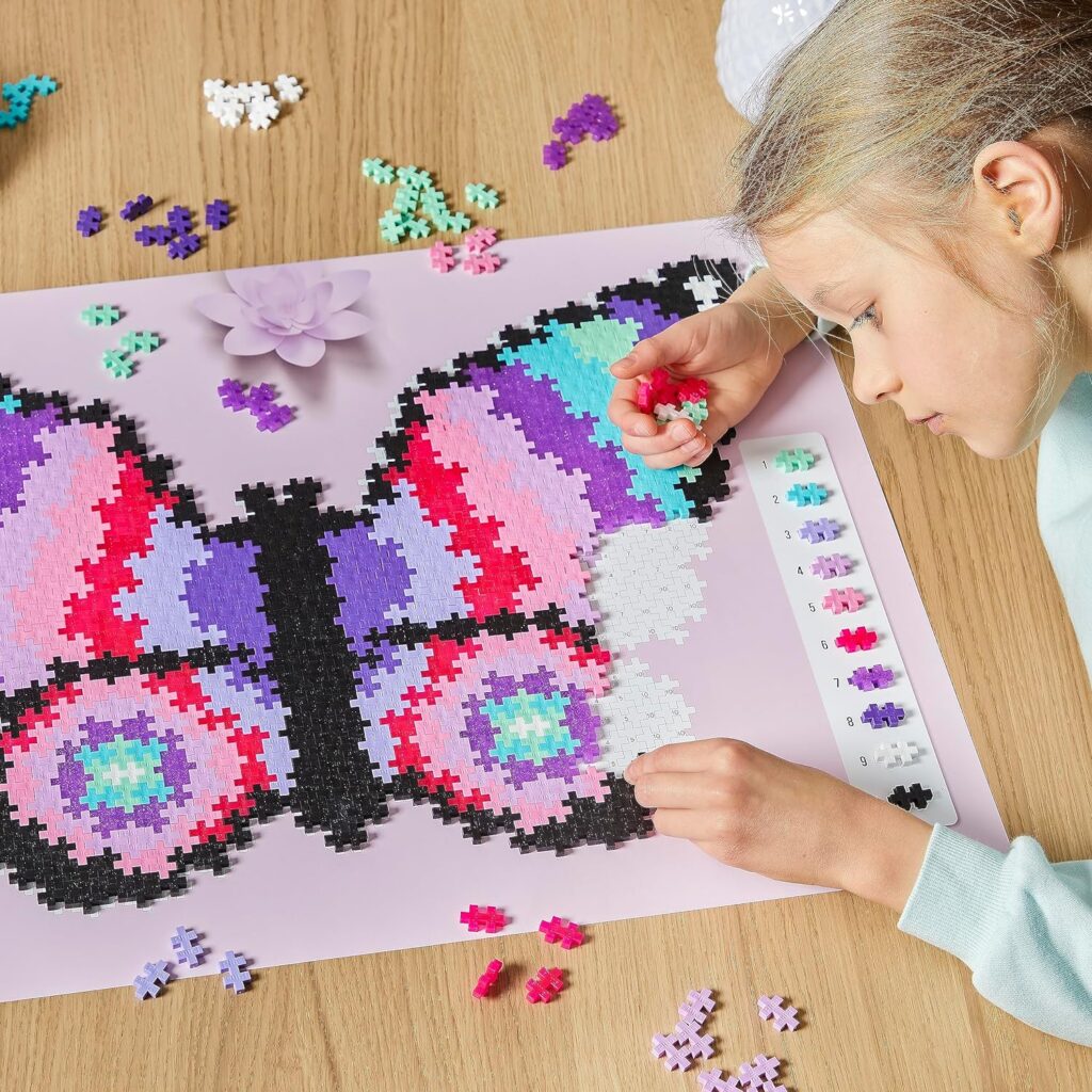 PLUS PLUS Butterfly Puzzle