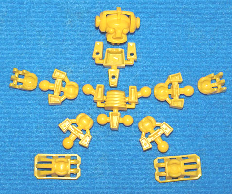 Yellow Robot Pieces