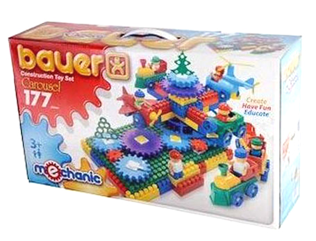 Bauer Building Set With Gears