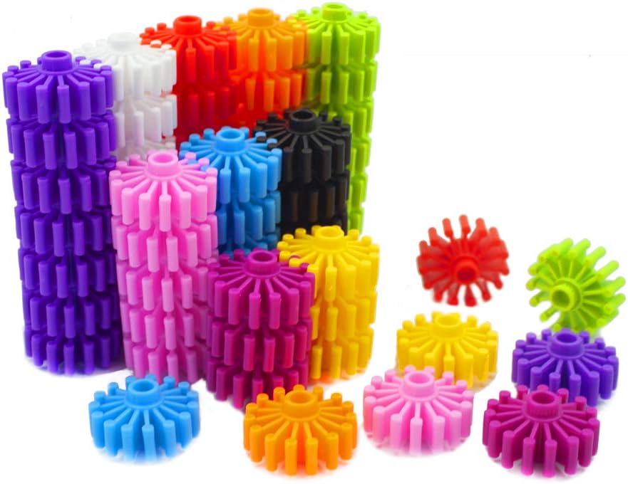 Rainbow Toyfrog Interlocking Gears